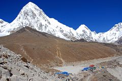 06 Gorak Shep With Kala Pattar, Pumori, Lingtren, Khumbutse